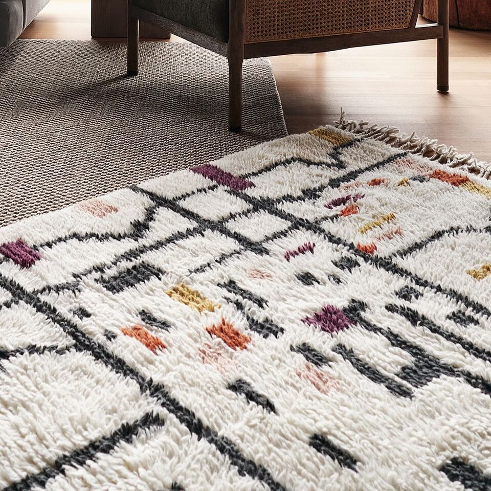 Zigzag Sketch Rug West Elm Australia